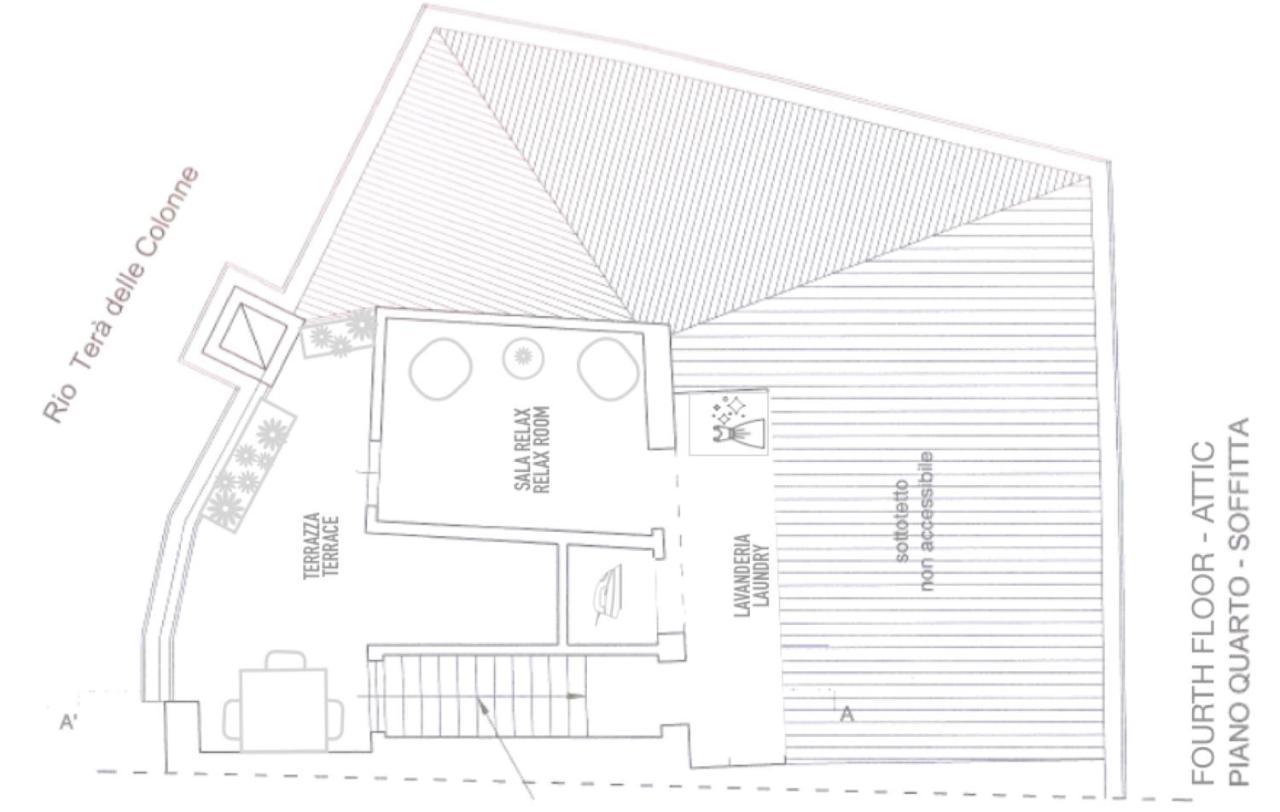 Rooftop Terrace Domus Dei Fabbri Венеция Екстериор снимка